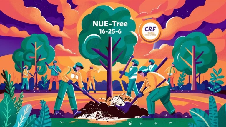 nue-tree 16-25-6 crf tree planting fertili